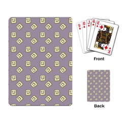 Happy Toast Grey Playing Cards Single Design (rectangle) by snowwhitegirl