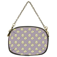 Happy Toast Grey Chain Purse (one Side) by snowwhitegirl