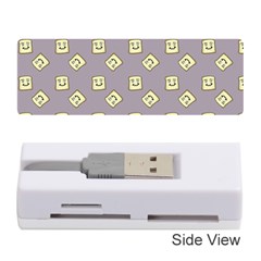 Happy Toast Grey Memory Card Reader (stick)