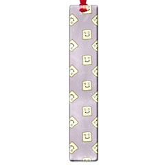 Happy Toast Grey Large Book Marks by snowwhitegirl