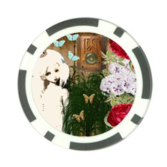 Vintage Llorona Collage Poker Chip Card Guard (10 Pack)