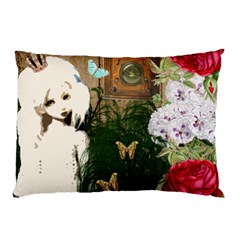 Vintage Llorona Collage Pillow Case (two Sides) by snowwhitegirl