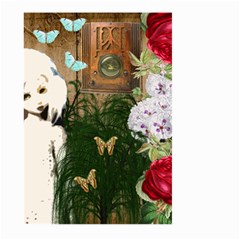 Vintage Llorona Collage Large Garden Flag (two Sides) by snowwhitegirl