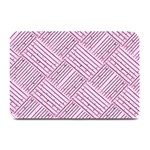 Wood Texture Diagonal Weave Pastel Plate Mats 18 x12  Plate Mat