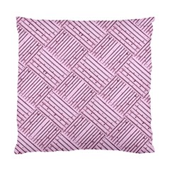 Wood Texture Diagonal Weave Pastel Standard Cushion Case (one Side) by Mariart