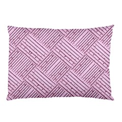 Wood Texture Diagonal Weave Pastel Pillow Case by Mariart