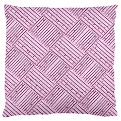 Wood Texture Diagonal Weave Pastel Standard Flano Cushion Case (one Side) by Mariart