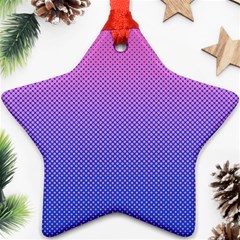 Dot Background Pattern Halftone Ornament (star) by Bajindul