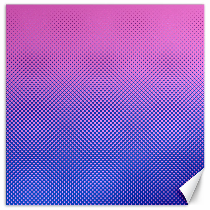 Dot Background Pattern Halftone Canvas 16  x 16 