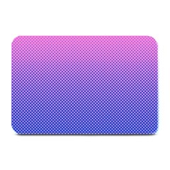 Dot Background Pattern Halftone Plate Mats by Bajindul