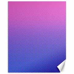 Dot Background Pattern Halftone Canvas 11  X 14  by Bajindul