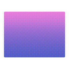 Dot Background Pattern Halftone Double Sided Flano Blanket (mini)  by Bajindul