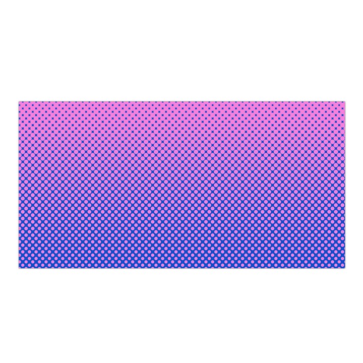 Dot Background Pattern Halftone Satin Shawl