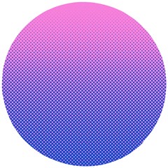 Dot Background Pattern Halftone Wooden Puzzle Round by Bajindul