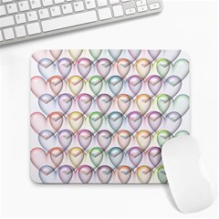 Valentine Hearts Large Mousepads