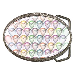 Valentine Hearts Belt Buckles