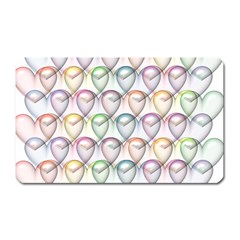 Valentine Hearts Magnet (Rectangular)