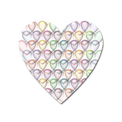 Valentine Hearts Heart Magnet