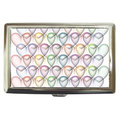 Valentine Hearts Cigarette Money Case by HermanTelo