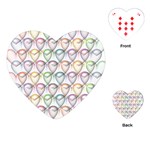 Valentine Hearts Playing Cards Single Design (Heart) Front