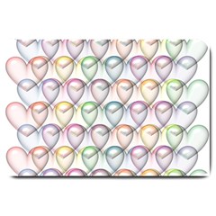 Valentine Hearts Large Doormat 