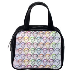 Valentine Hearts Classic Handbag (one Side)