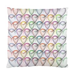 Valentine Hearts Standard Cushion Case (Two Sides)