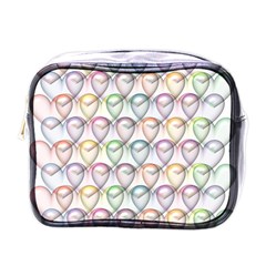 Valentine Hearts Mini Toiletries Bag (One Side)