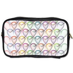 Valentine Hearts Toiletries Bag (One Side)