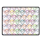 Valentine Hearts Fleece Blanket (Small) 50 x40  Blanket Front