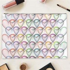 Valentine Hearts Cosmetic Bag (xxl)