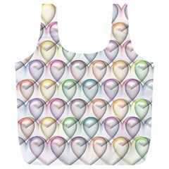 Valentine Hearts Full Print Recycle Bag (XL)