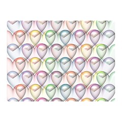 Valentine Hearts Double Sided Flano Blanket (mini) 