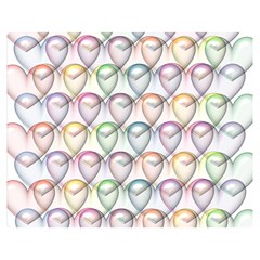 Valentine Hearts Double Sided Flano Blanket (Medium) 