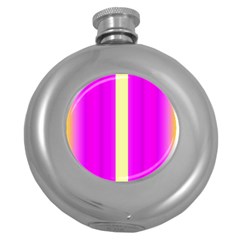 Colors And More Wonderful Colors Round Hip Flask (5 Oz) by pepitasart