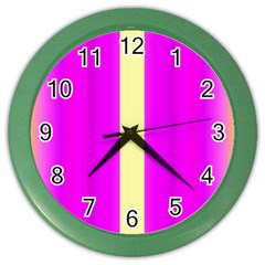 Colors And More Wonderful Colors Color Wall Clock by pepitasart