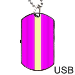 Colors And More Wonderful Colors Dog Tag Usb Flash (one Side) by pepitasart