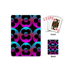 The Most Wonderful Flowers On The Festive Festivale Playing Cards Single Design (mini) by pepitasart