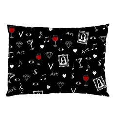 Party Pattern Pillow Case (two Sides) by Valentinaart