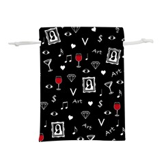 Party Pattern Lightweight Drawstring Pouch (s)