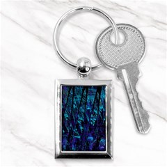 Who Broke The 80s Key Chain (rectangle) by designsbyamerianna