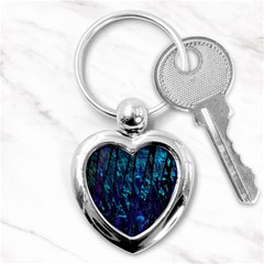 Who Broke The 80s Key Chain (heart) by designsbyamerianna