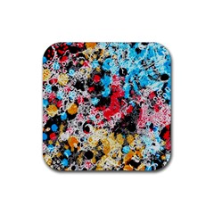 Paint Me Down 4 Rubber Coaster (square)  by impacteesstreetwearsix