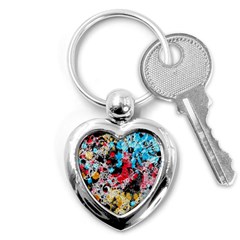 Paint Me Down 4 Key Chain (heart) by impacteesstreetwearsix