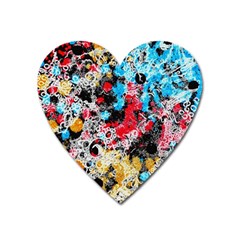 Paint Me Down 4 Heart Magnet by impacteesstreetwearsix