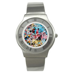 Paint Me Down 4 Stainless Steel Watch by impacteesstreetwearsix