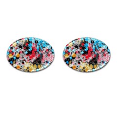 Paint Me Down 4 Cufflinks (oval) by impacteesstreetwearsix