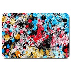 Paint Me Down 4 Large Doormat  by impacteesstreetwearsix