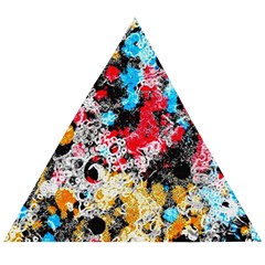 Paint Me Down 4 Wooden Puzzle Triangle by impacteesstreetwearsix