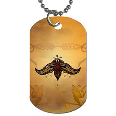 Abstract Decorative Design, Mandala Dog Tag (one Side) by FantasyWorld7